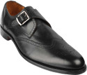 Genr Big Size Regular Width Black Leather
