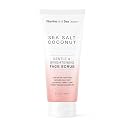 Gentle & Brightening Face Scrub with Sea Salt & Coconut – Exfoliates, Hydrates & Reduces Blemishes – Balancing Facial Cleanser for All Skin Types – 5.1 fl oz
