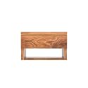 Genuine Decor Solid Sheesham Wood Wall Mounted Bedside Table | Floating Nightstand with Drawer & Open Shelf | Space-Saving Wooden Side Table for Bedroom & Living Room