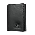 Leather Wallet for Mens Bifold Wallets RFID Blocking Wallets Large Capacity