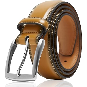 Genuine Leather Dress Belts For Men -
