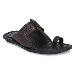 genuine leather kolhapuri chappals for men leather slippers for men  thong sandals for men  stylish amp comfortable