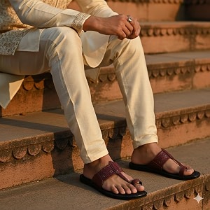genuine leather kolhapuri chappals for men leather slippers for men  thong sandals for men  stylish amp comfortable