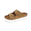 Genuine Leather Platform Sandals for Women Comfortable