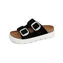 Genuine Leather Platform Sandals for Women Comfortable