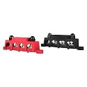 Genuine OEM Replacement Unused 4 Post Busbar Bus Bar Power Distribution 12V 250A 5/16" Red & Black Pair