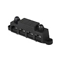 Genuine OEM Replacement Unused 4 Post Busbar Bus Bar Power Distribution Block 5/16" 12V 250A With Cover