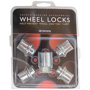 genuine toyota accessories 00276-00900 wheel lock