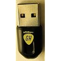 Genuine WII U Guitar Hero LIVE Guitar USB DONGLE wireless receiver adapter