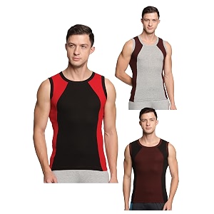 Genx Mens Super Combed Cotton Gym Vest