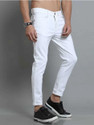 GENZ VANE Regular Men White Jeans