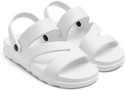 GENZIS Men Clogs Sandal White 10