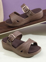 GENZIS Women Clogs Sandal Tan 5