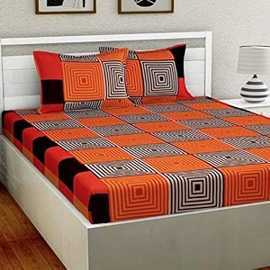 microfibre cotton 144 tc bedsheet black_standard