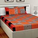 Microfibre Cotton 144 TC Bedsheet (Black_Standard)