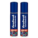 Geofresh Cool Mint Mouth Freshener | Eliminated Bad Breath in Seconds | Power of 150+ Sprays in a Bottle | Fights Odour &amp; Supports Oral Hygiene | Alcohol-Free | Pocket Friendly with Invigorating Freshness Pack of 2 (15g e