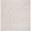 Geometric Wave Square Shaggy Carpet for Living