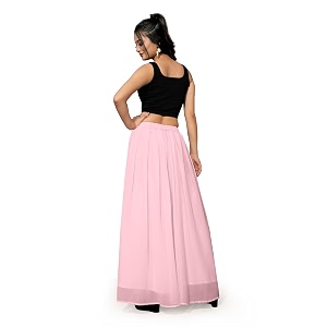 georgette bonanza soft flared palazzo mid waist