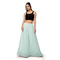 Georgette Bonanza Soft Flared Palazzo (MID Waist)