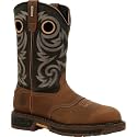 Georgia Boot Women's Carbo-Tec LT Steel Toe Waterproof Pull-On Boots