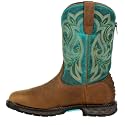 Georgia Boot Women's Carbo-Tec LT Steel Toe Waterproof Pull-On Boots