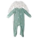 Gerber Baby 2-pack 2-way Zip Thermal Footed Sleep 'N Play