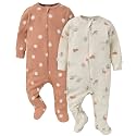 Gerber Baby 2-pack 2-way Zip Thermal Footed Sleep 'N Play