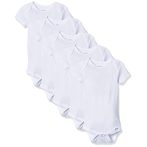 gerber baby bodysuits short sleeve variety 5-pack unisex