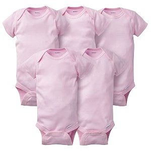 gerber baby bodysuits short sleeve variety 5-pack unisex