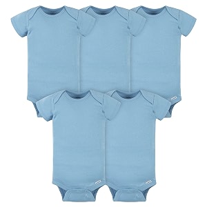 gerber baby bodysuits short sleeve variety 5-pack unisex