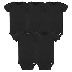 gerber baby bodysuits short sleeve variety 5-pack unisex