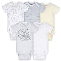 Gerber Baby Bodysuits Short Sleeve Variety 5-Pack Unisex