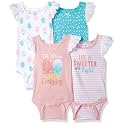 Gerber Baby Bodysuits Sleeveless Cotton Tank Multi-Pack for Boys Newborn