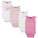 Gerber Baby Bodysuits Sleeveless Cotton Tank Multi-Pack for Boys Newborn