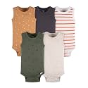 Gerber Baby Bodysuits Sleeveless Cotton Tank Multi-Pack for Boys Newborn