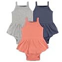 Gerber Baby Bodysuits Sleeveless Cotton Tank Multi-Pack for Boys Newborn