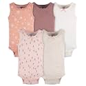 Gerber Baby Bodysuits Sleeveless Cotton Tank Multi-Pack for Boys Newborn