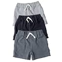Gerber Baby Boys' Baby &amp; Toddler Boys 3-Pack Pull-on Knit Shorts