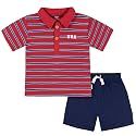 Gerber Baby Boys' Shirt and Short Set