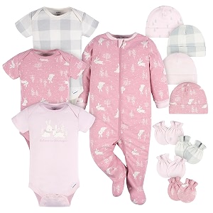 Gerber Baby Girl Clothing Gift Set 12-Piece