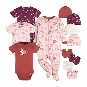 Gerber Baby Girl Clothing Gift Set 12-Piece