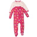 Gerber Baby Girls 2-Pack Footed Pajamas