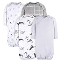 Gerber Baby Girls Sleeper Gown 4-Pack Cotton Nightgown Set