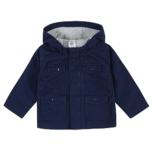 Gerber Baby Hooded Cotton Twill Utility Jacket