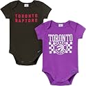 Gerber Baby NBA Boys &amp; Girls 2-Pack Short Sleeve Onesie Bodysuits