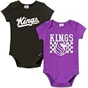 Gerber Baby NBA Boys &amp; Girls 2-Pack Short Sleeve Onesie Bodysuits