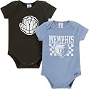 Gerber Baby NBA Boys &amp; Girls 2-Pack Short Sleeve Onesie Bodysuits