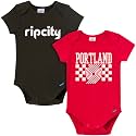 Gerber Baby NBA Boys &amp; Girls 2-Pack Short Sleeve Onesie Bodysuits