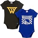 Gerber Baby NBA Boys &amp; Girls 2-Pack Short Sleeve Onesie Bodysuits