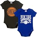 Gerber Baby NBA Boys &amp; Girls 2-Pack Short Sleeve Onesie Bodysuits
